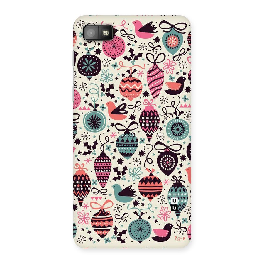 Celebration Pattern Back Case for Blackberry Z10