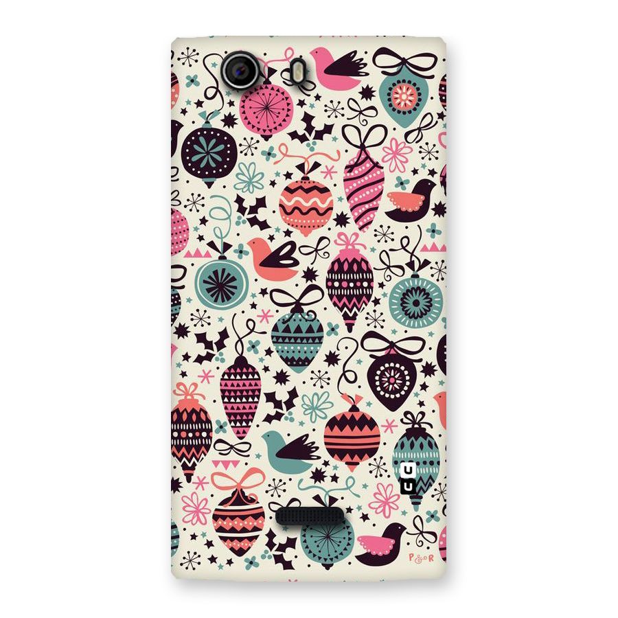 Celebration Pattern Back Case for Canvas Nitro 2 E311