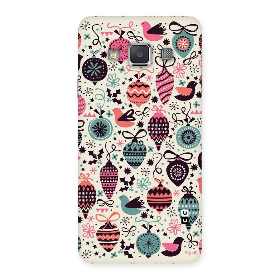 Celebration Pattern Back Case for Galaxy A3
