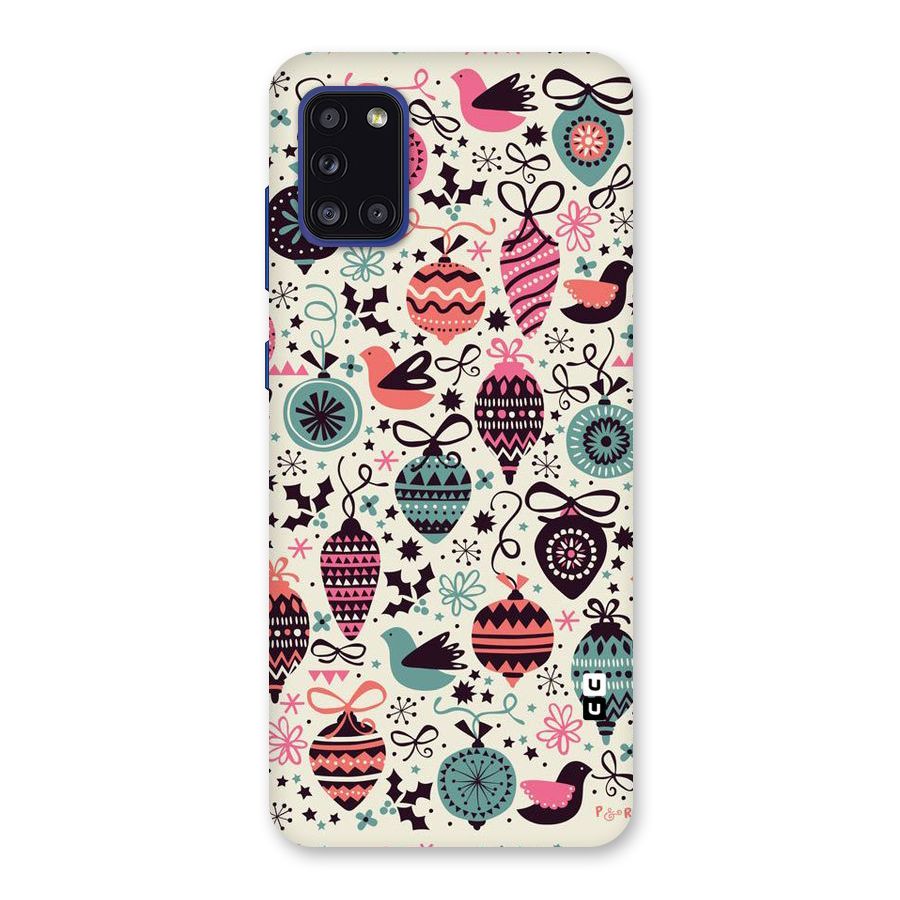 Celebration Pattern Back Case for Galaxy A31