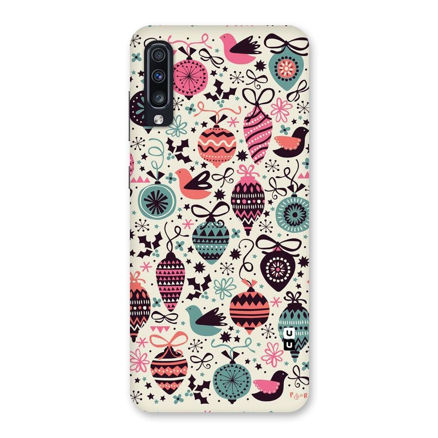 Celebration Pattern Back Case for Galaxy A70