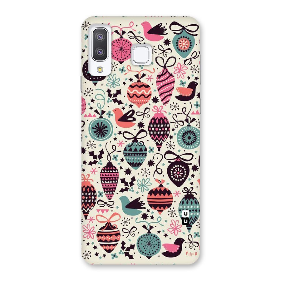 Celebration Pattern Back Case for Galaxy A8 Star