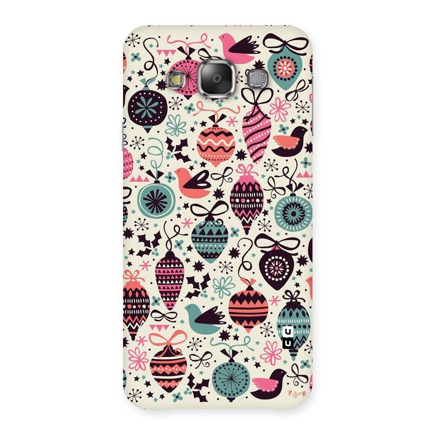 Celebration Pattern Back Case for Galaxy E7