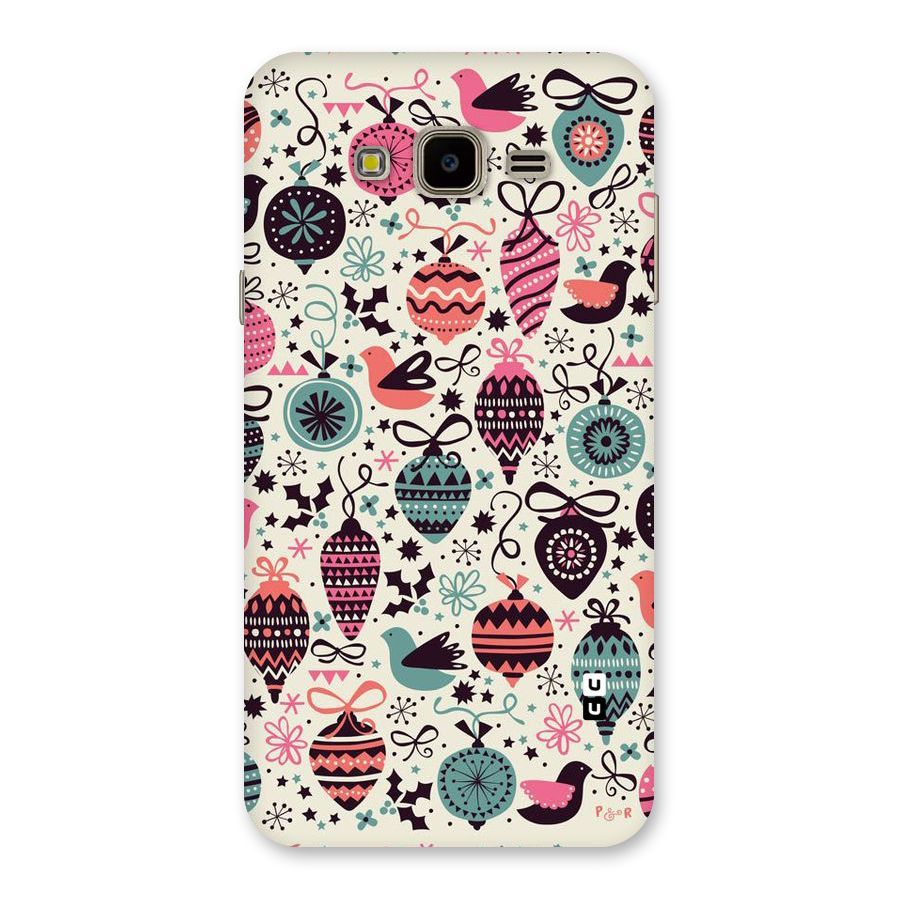 Celebration Pattern Back Case for Galaxy J7 Nxt