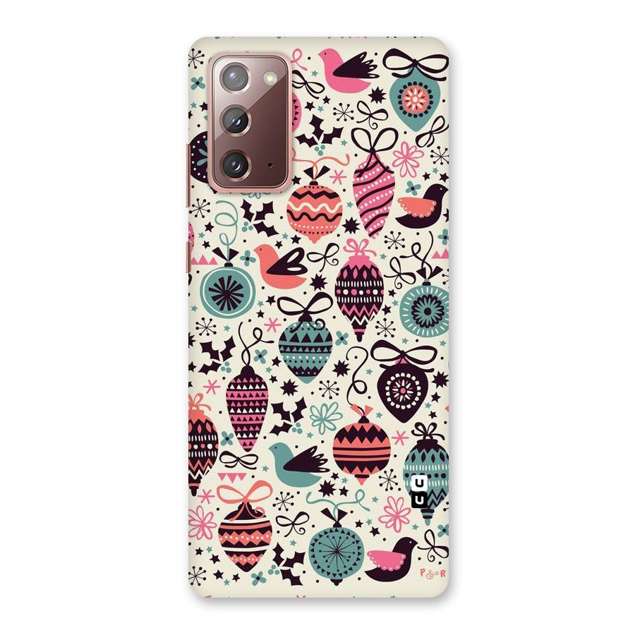 Celebration Pattern Back Case for Galaxy Note 20