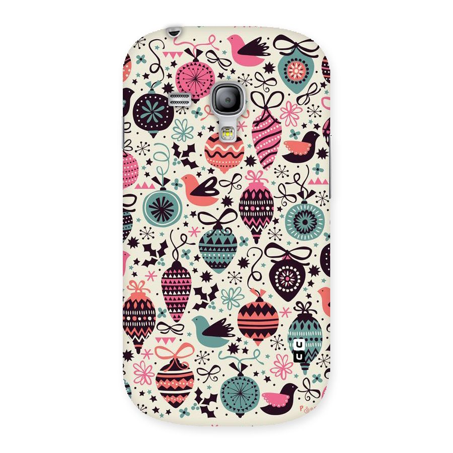 Celebration Pattern Back Case for Galaxy S3 Mini