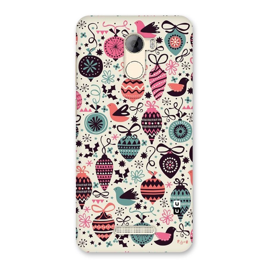Celebration Pattern Back Case for Gionee A1 LIte
