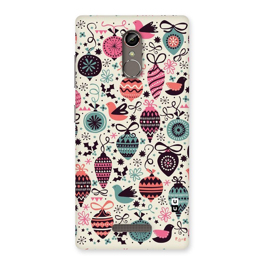 Celebration Pattern Back Case for Gionee S6s