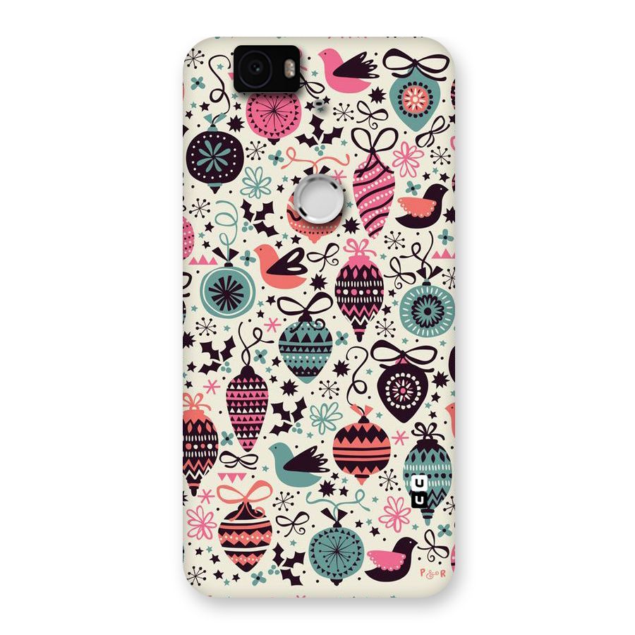 Celebration Pattern Back Case for Google Nexus-6P