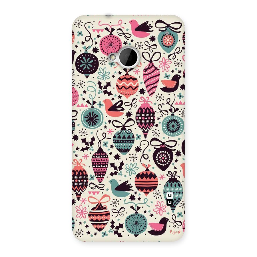 Celebration Pattern Back Case for HTC One M7
