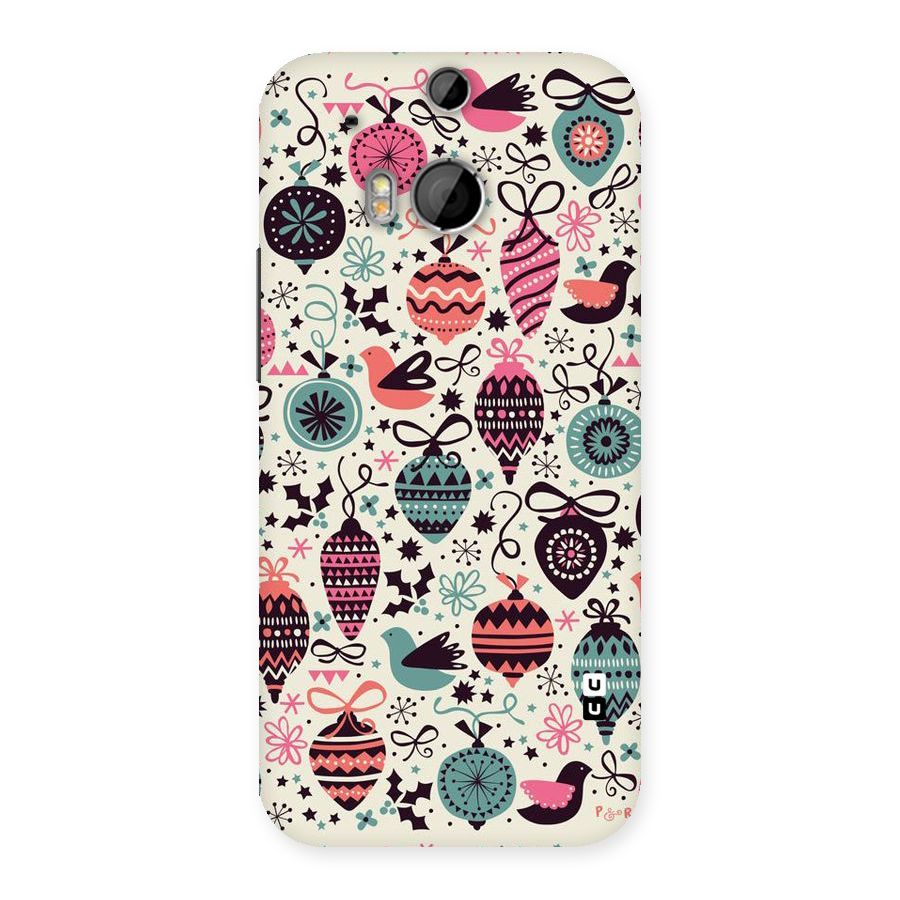 Celebration Pattern Back Case for HTC One M8