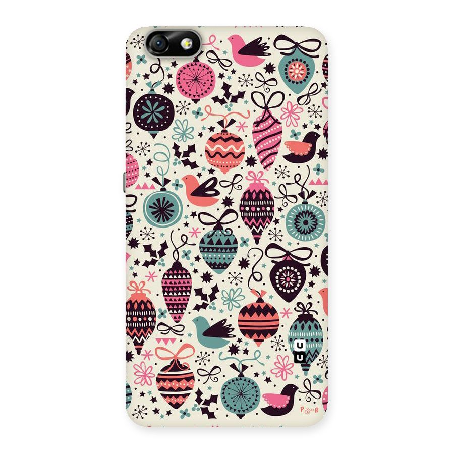 Celebration Pattern Back Case for Honor 4X