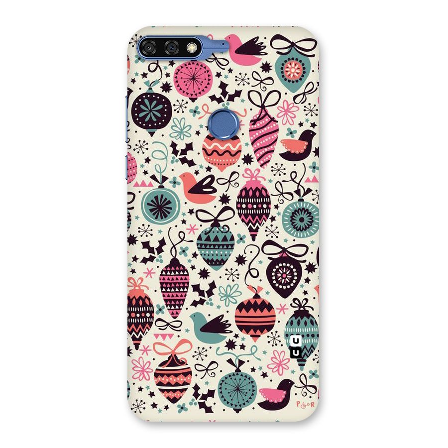 Celebration Pattern Back Case for Honor 7C