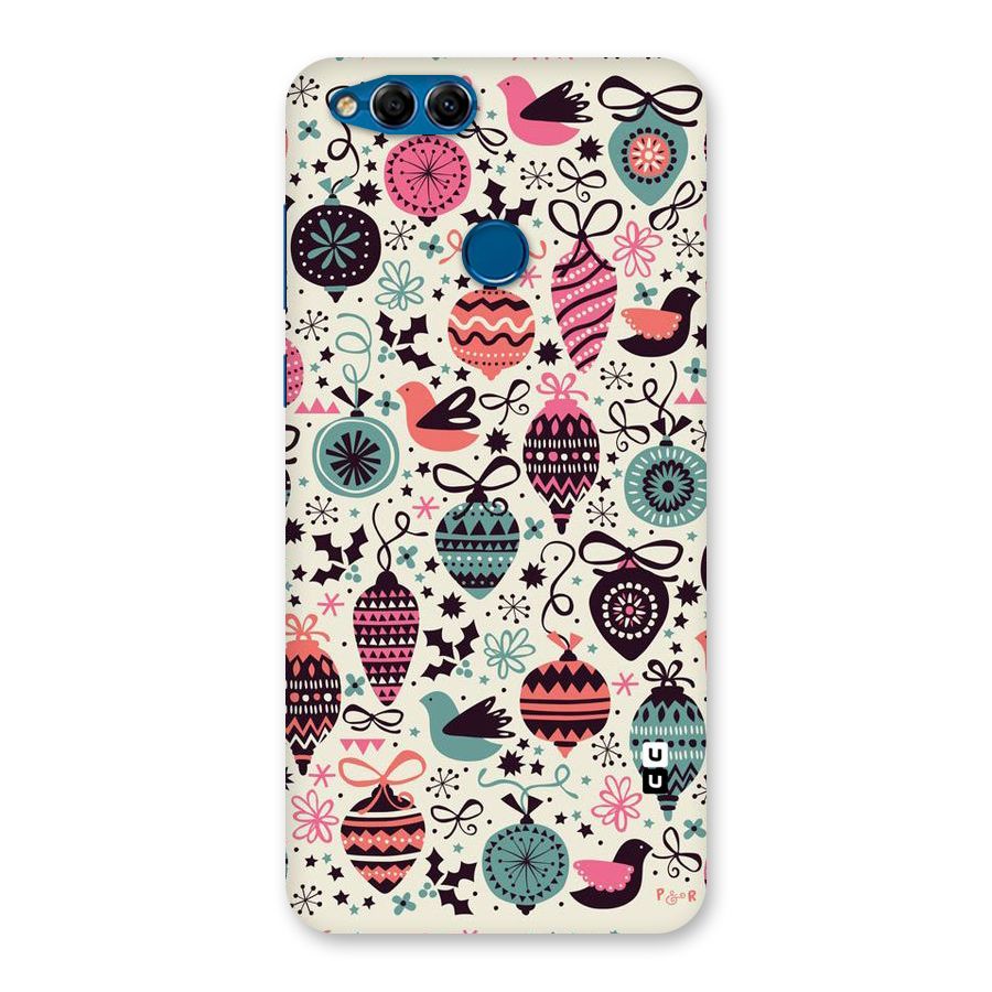 Celebration Pattern Back Case for Honor 7X