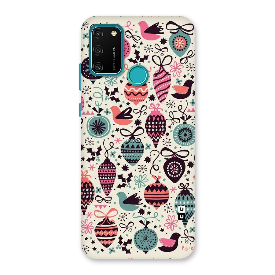 Celebration Pattern Back Case for Honor 9A