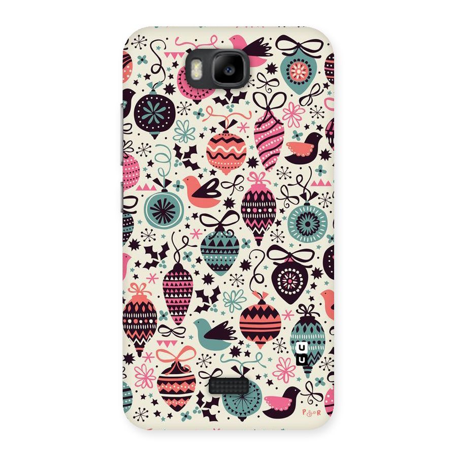 Celebration Pattern Back Case for Honor Bee