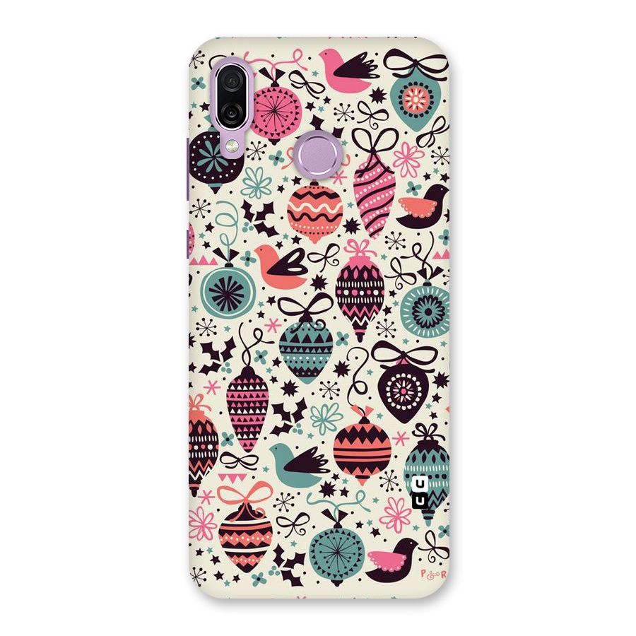 Celebration Pattern Back Case for Honor Play