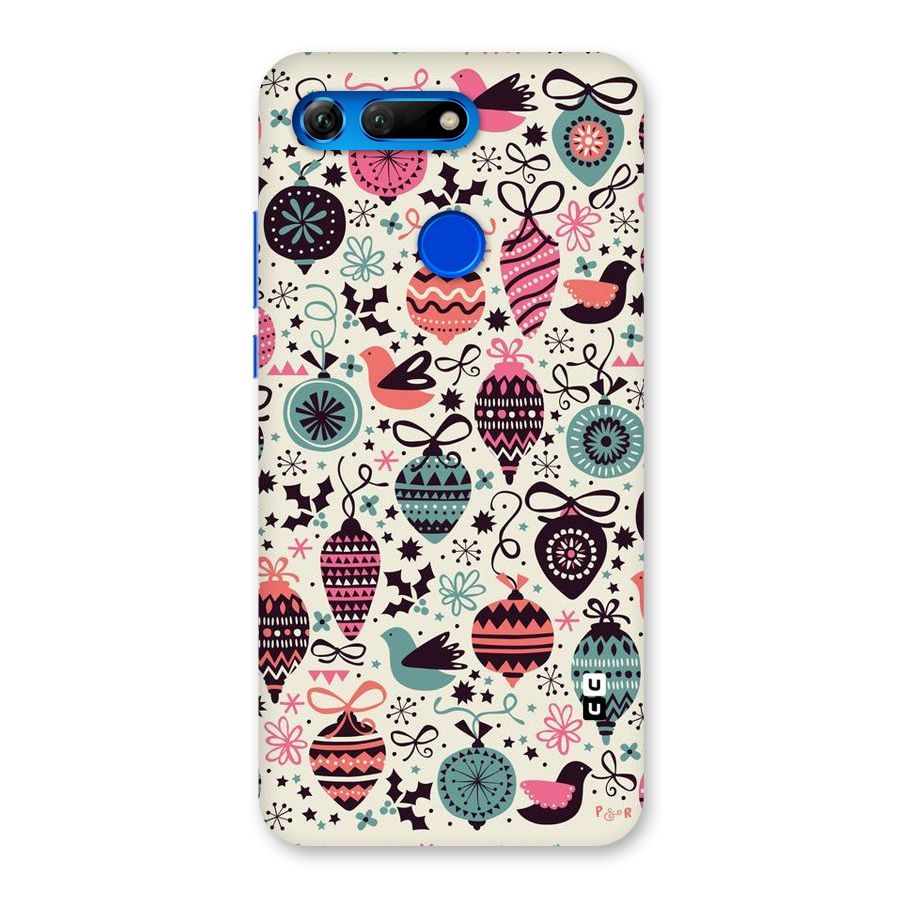 Celebration Pattern Back Case for Honor View 20
