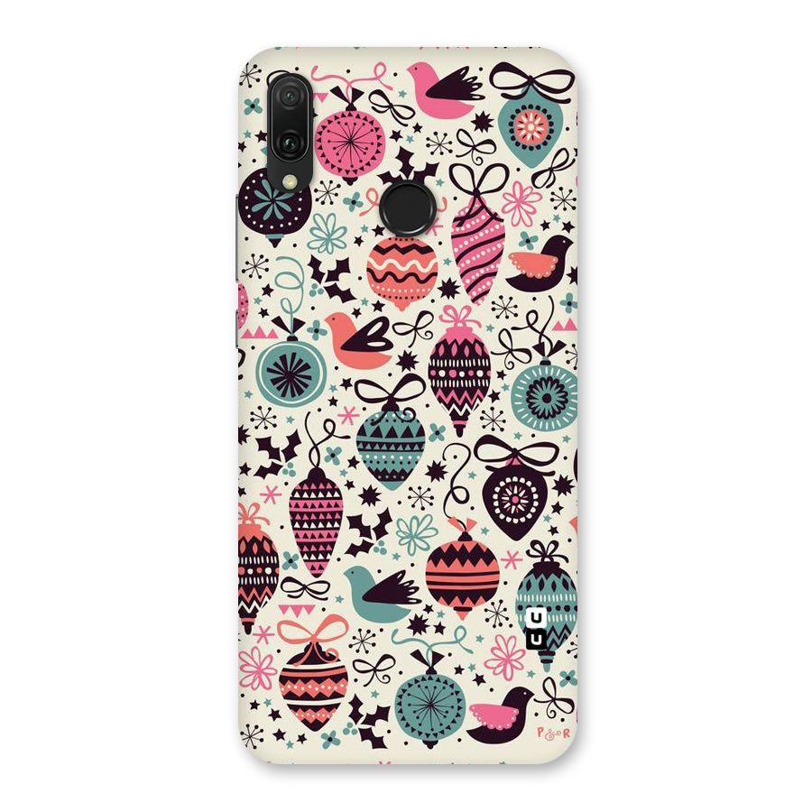Celebration Pattern Back Case for Huawei Y9 (2019)