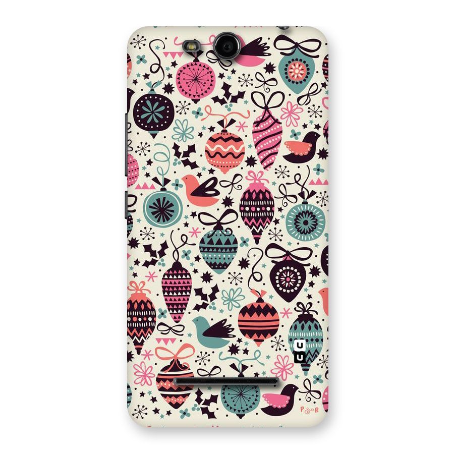 Celebration Pattern Back Case for Micromax Canvas Juice 3 Q392