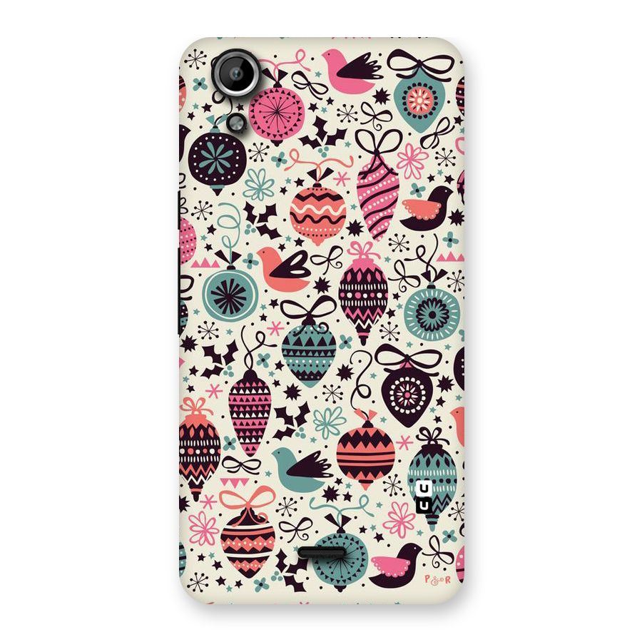 Celebration Pattern Back Case for Micromax Canvas Selfie Lens Q345