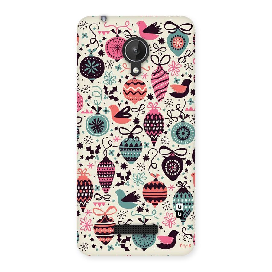 Celebration Pattern Back Case for Micromax Canvas Spark Q380