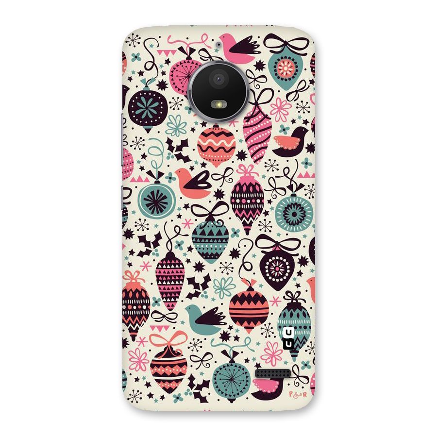 Celebration Pattern Back Case for Moto E4