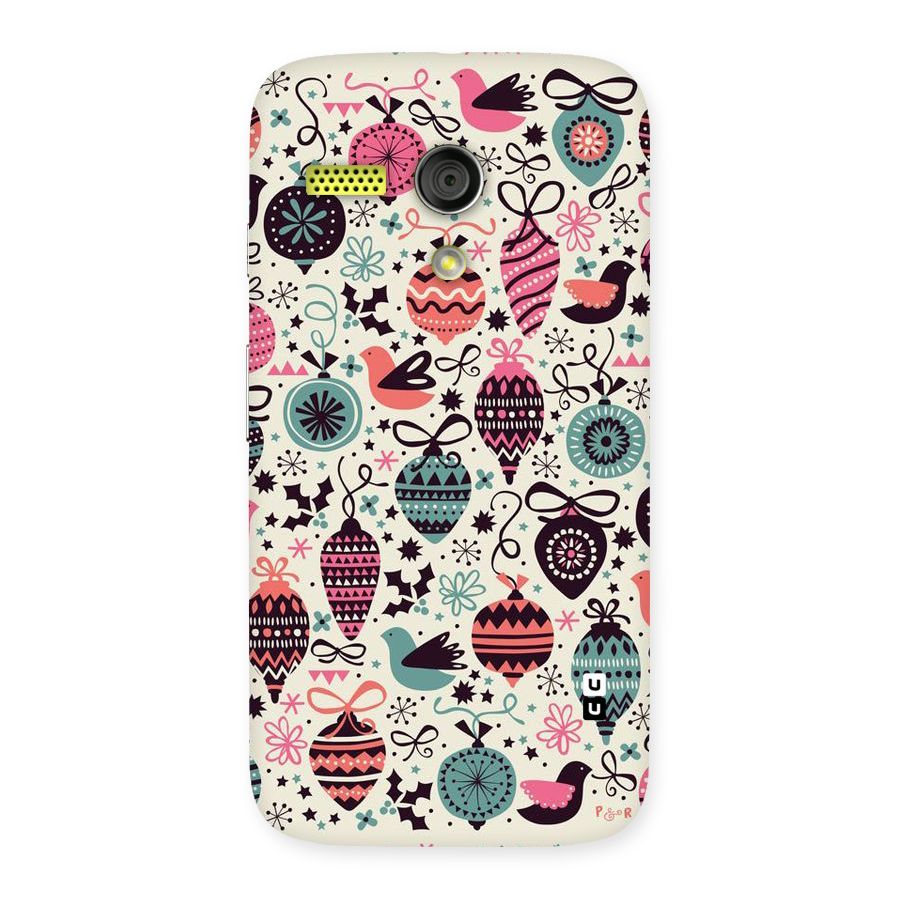 Celebration Pattern Back Case for Moto G