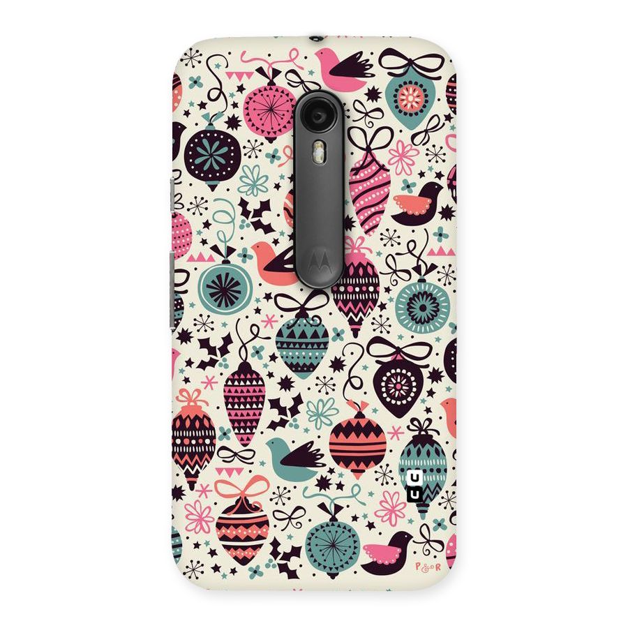 Celebration Pattern Back Case for Moto G3