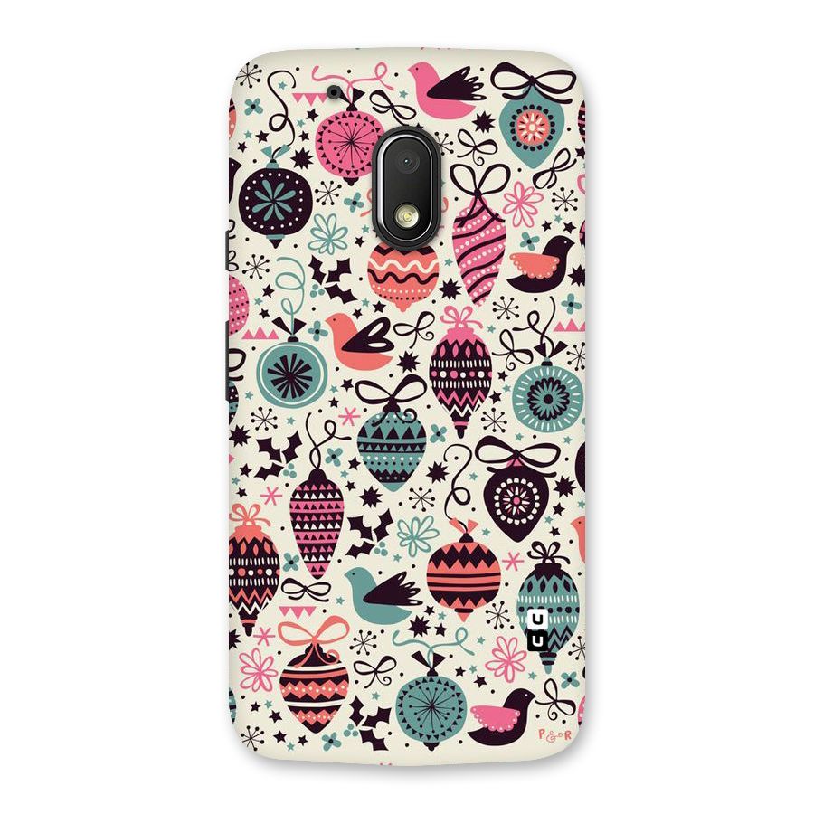 Celebration Pattern Back Case for Moto G4 Play
