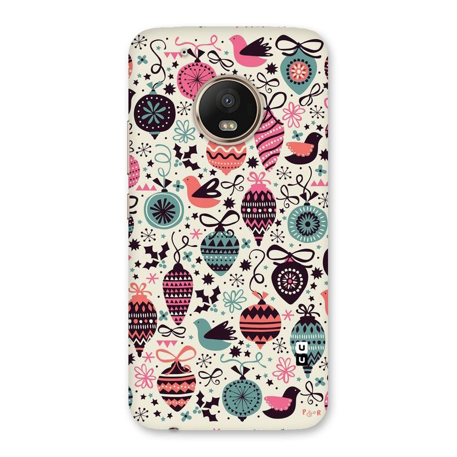Celebration Pattern Back Case for Moto G5 Plus