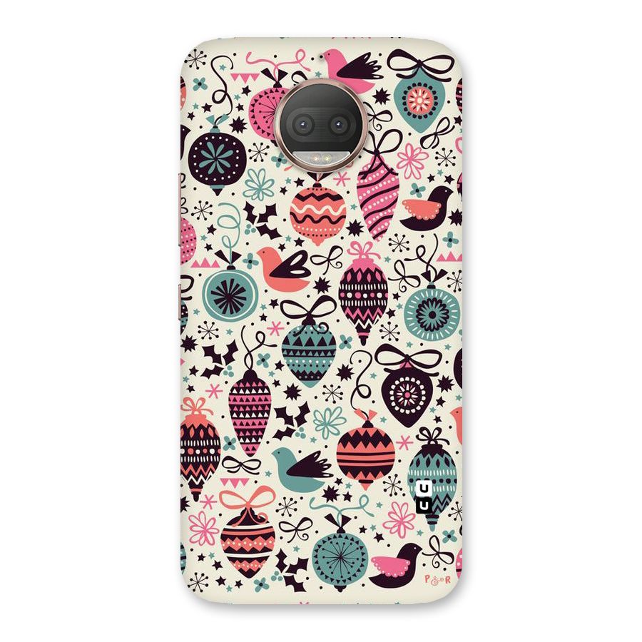 Celebration Pattern Back Case for Moto G5s Plus