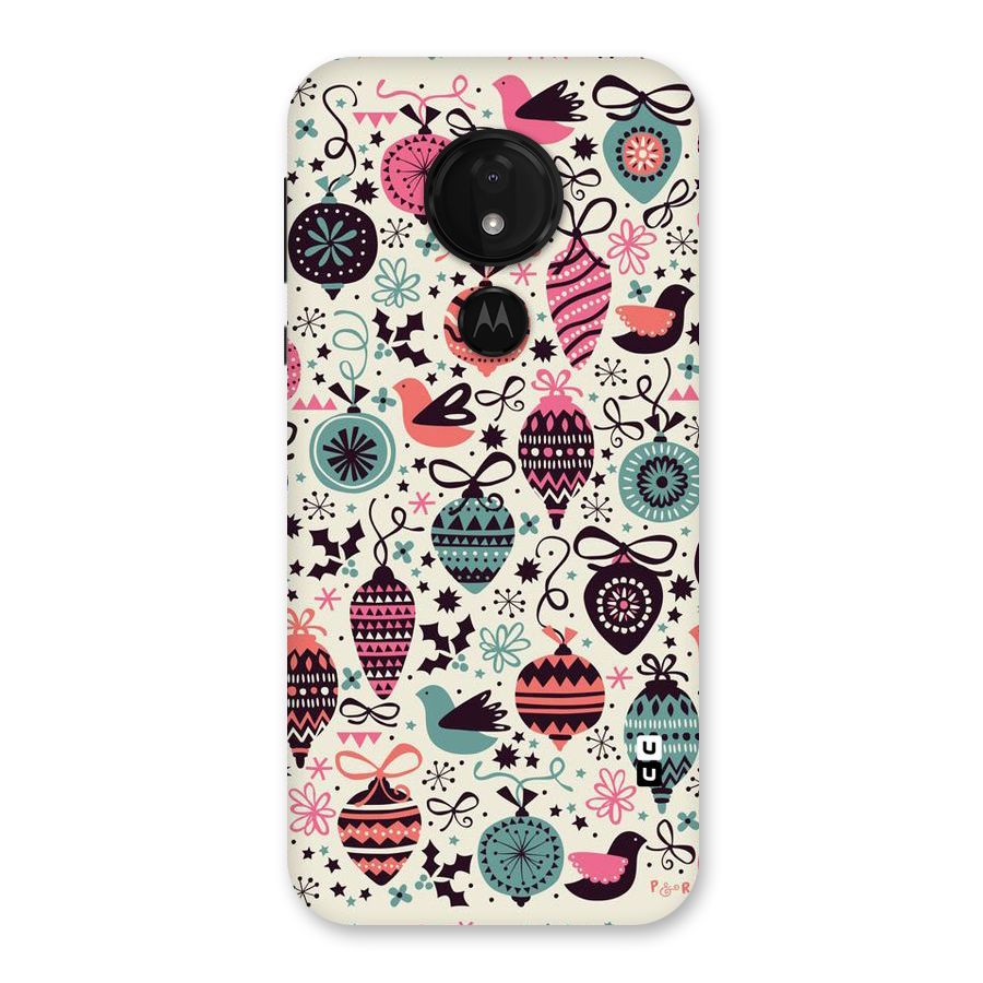 Celebration Pattern Back Case for Moto G7 Power