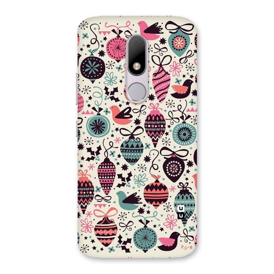 Celebration Pattern Back Case for Moto M