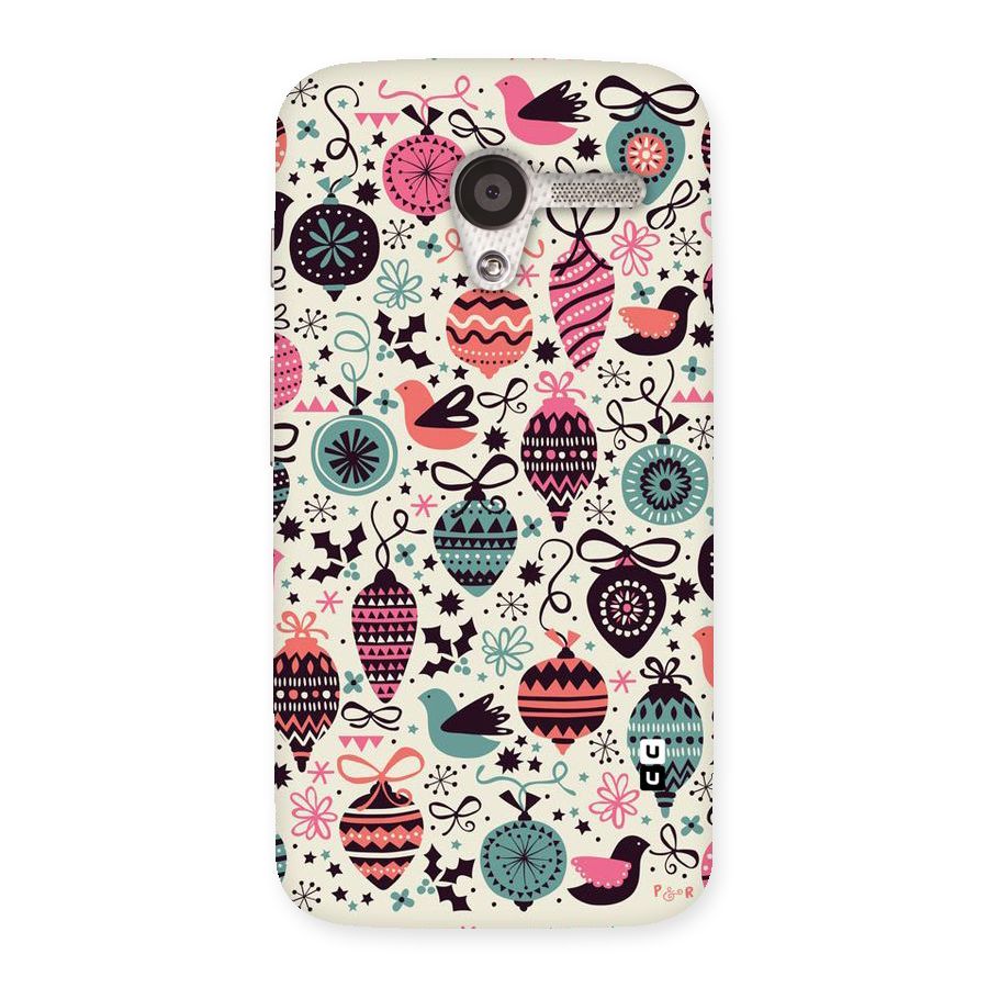 Celebration Pattern Back Case for Moto X