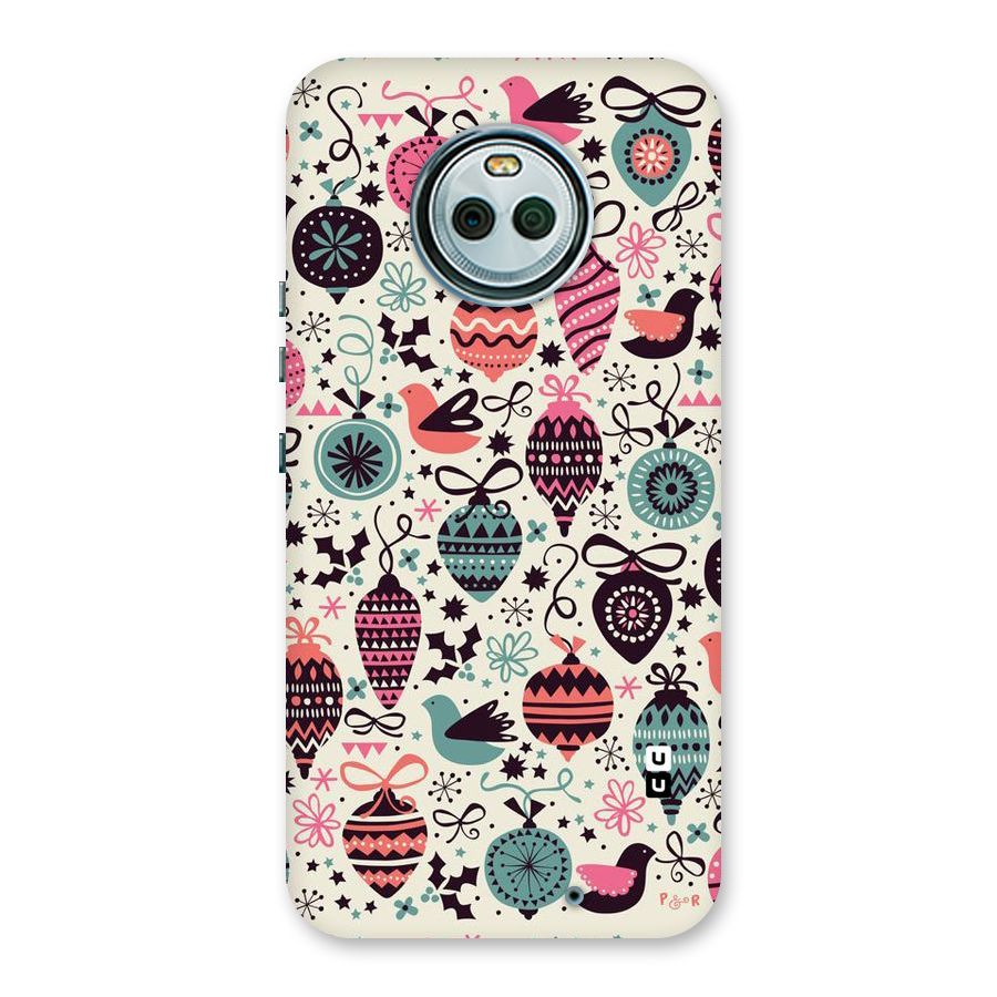 Celebration Pattern Back Case for Moto X4
