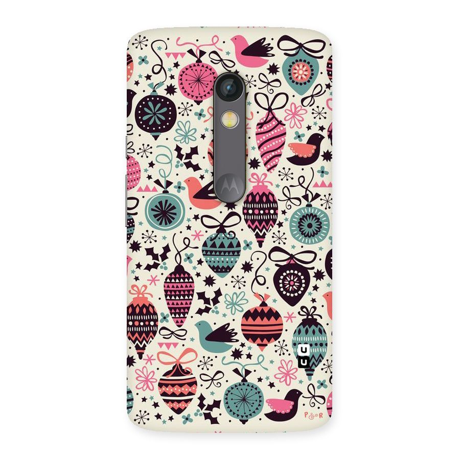 Celebration Pattern Back Case for Moto X Play