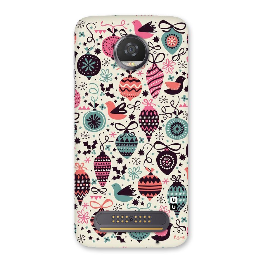 Celebration Pattern Back Case for Moto Z2 Play