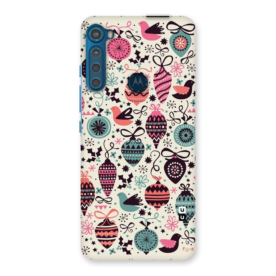 Celebration Pattern Back Case for Motorola One Fusion Plus