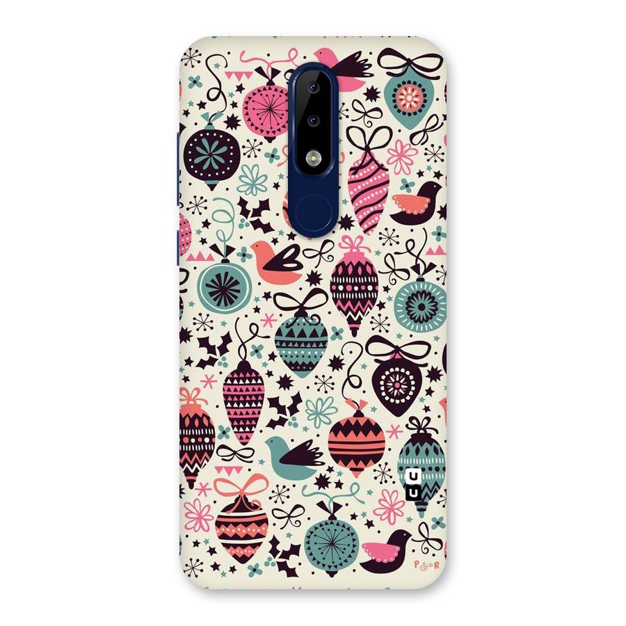 Celebration Pattern Back Case for Nokia 5.1 Plus