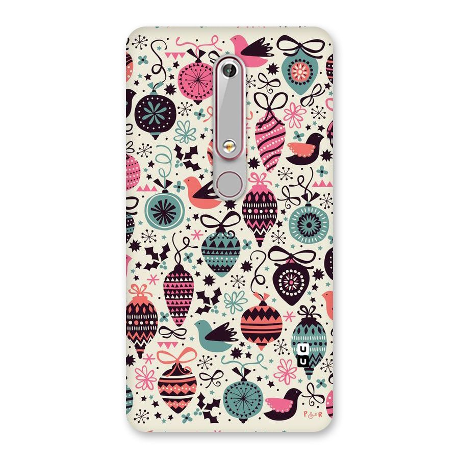 Celebration Pattern Back Case for Nokia 6.1