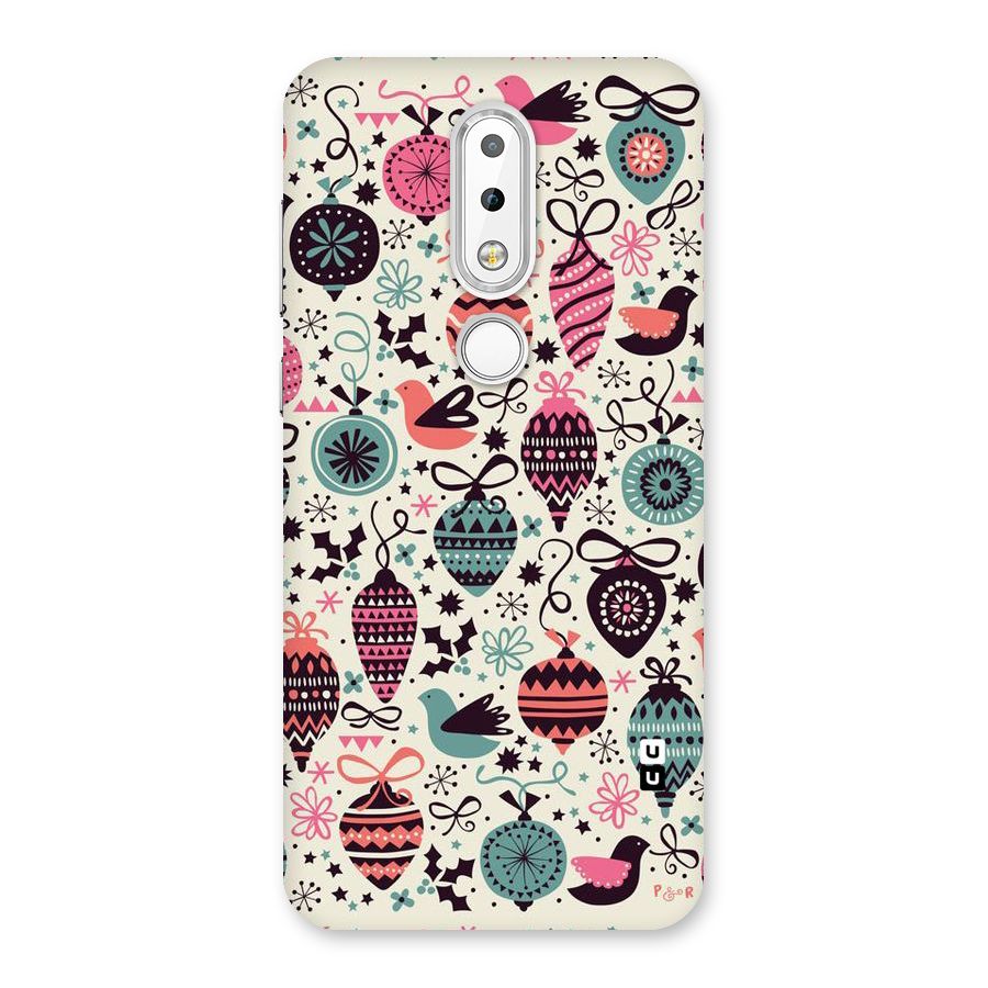 Celebration Pattern Back Case for Nokia 6.1 Plus