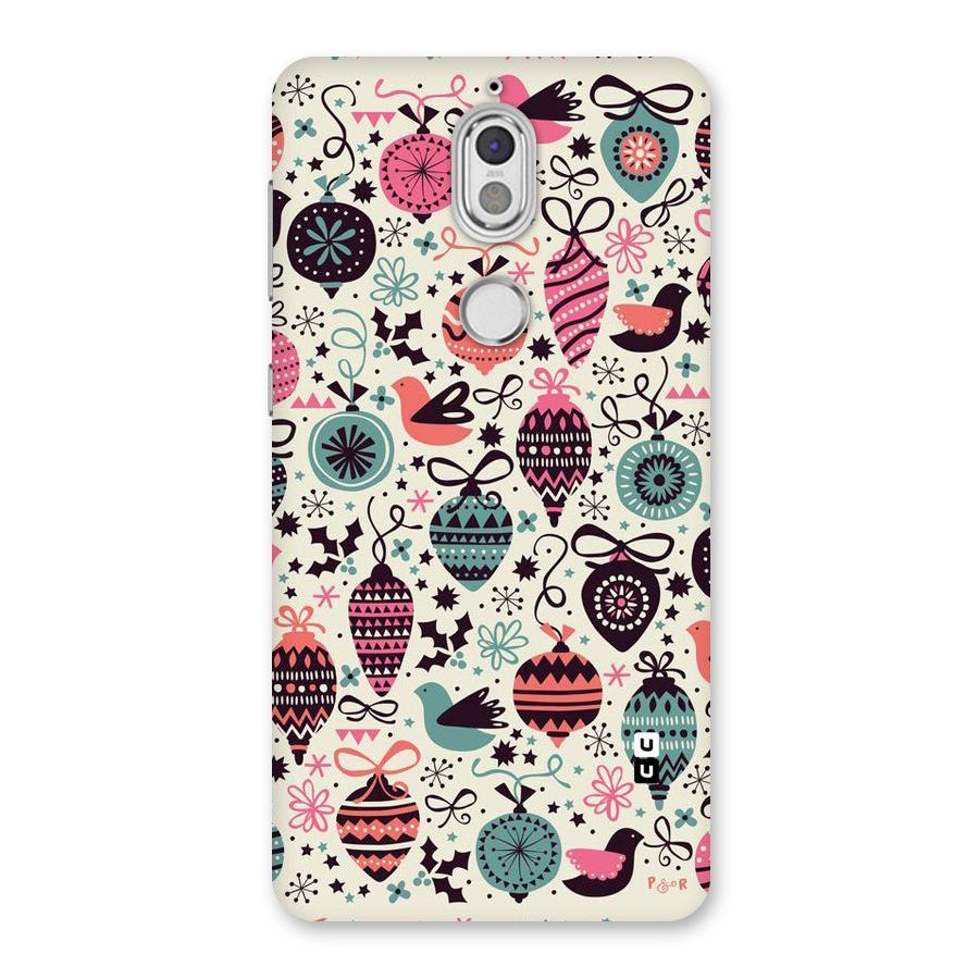 Celebration Pattern Back Case for Nokia 7