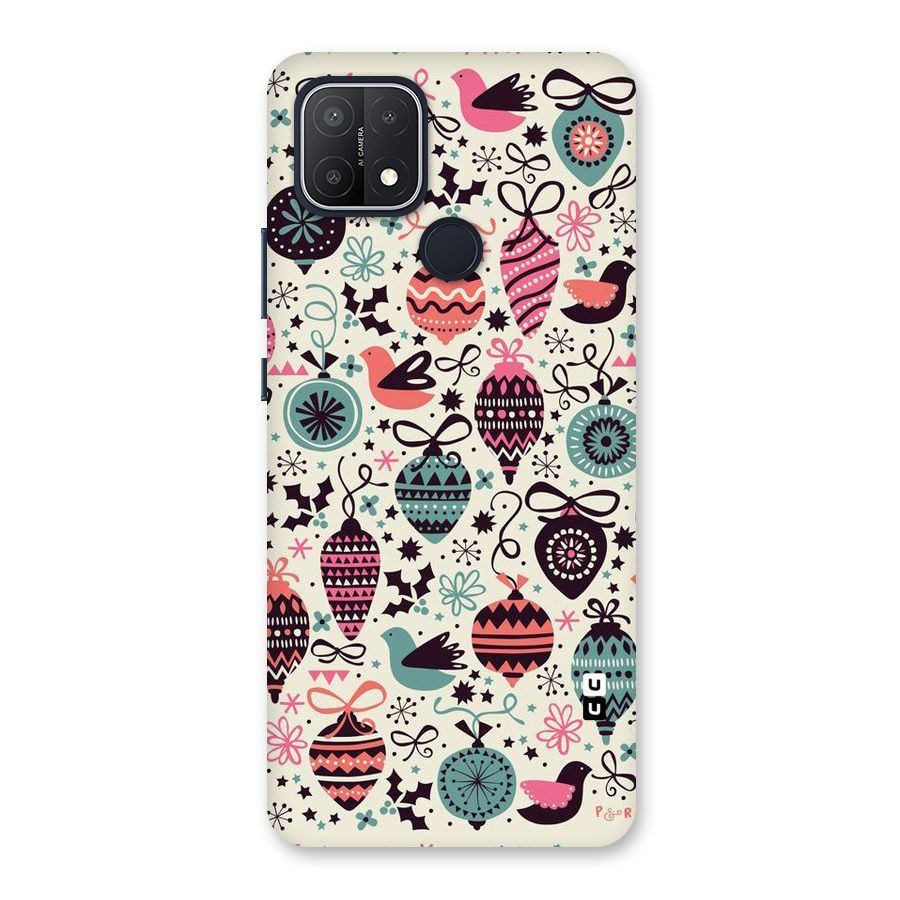 Celebration Pattern Back Case for Oppo A15
