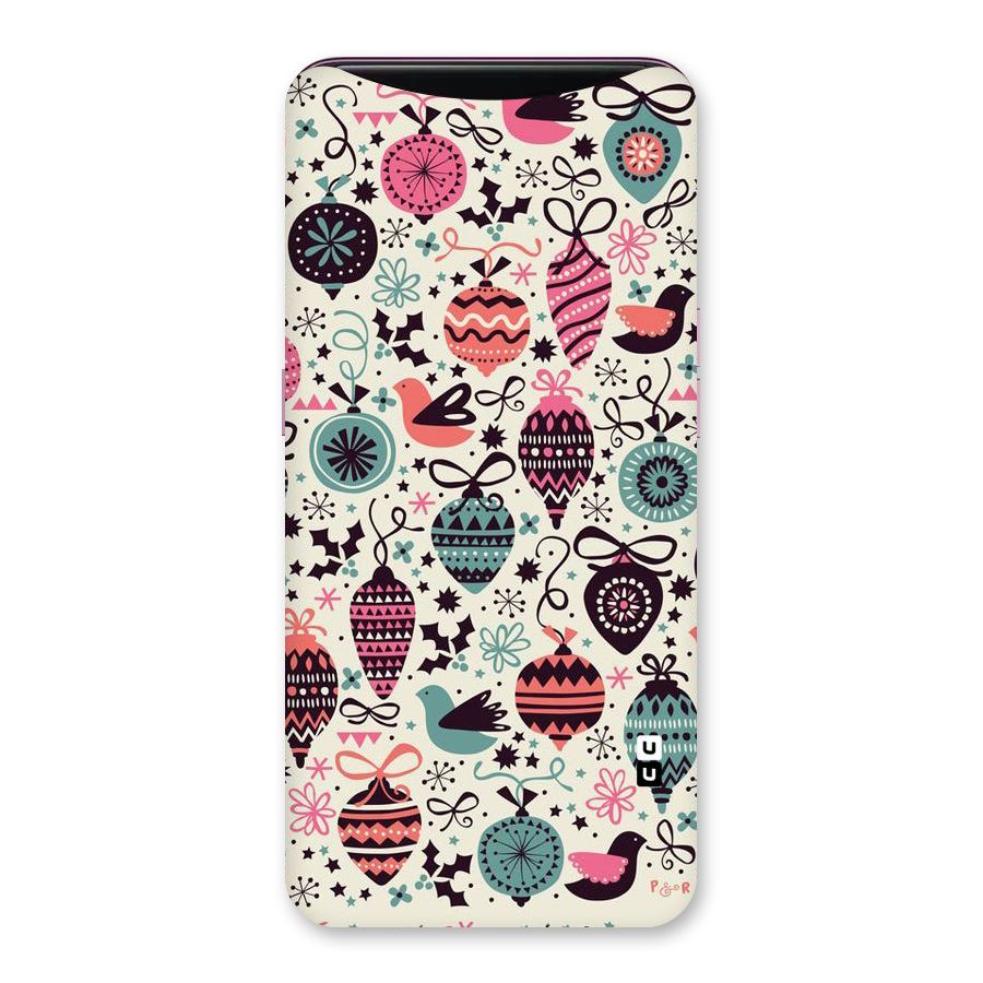 Celebration Pattern Back Case for Oppo Find X