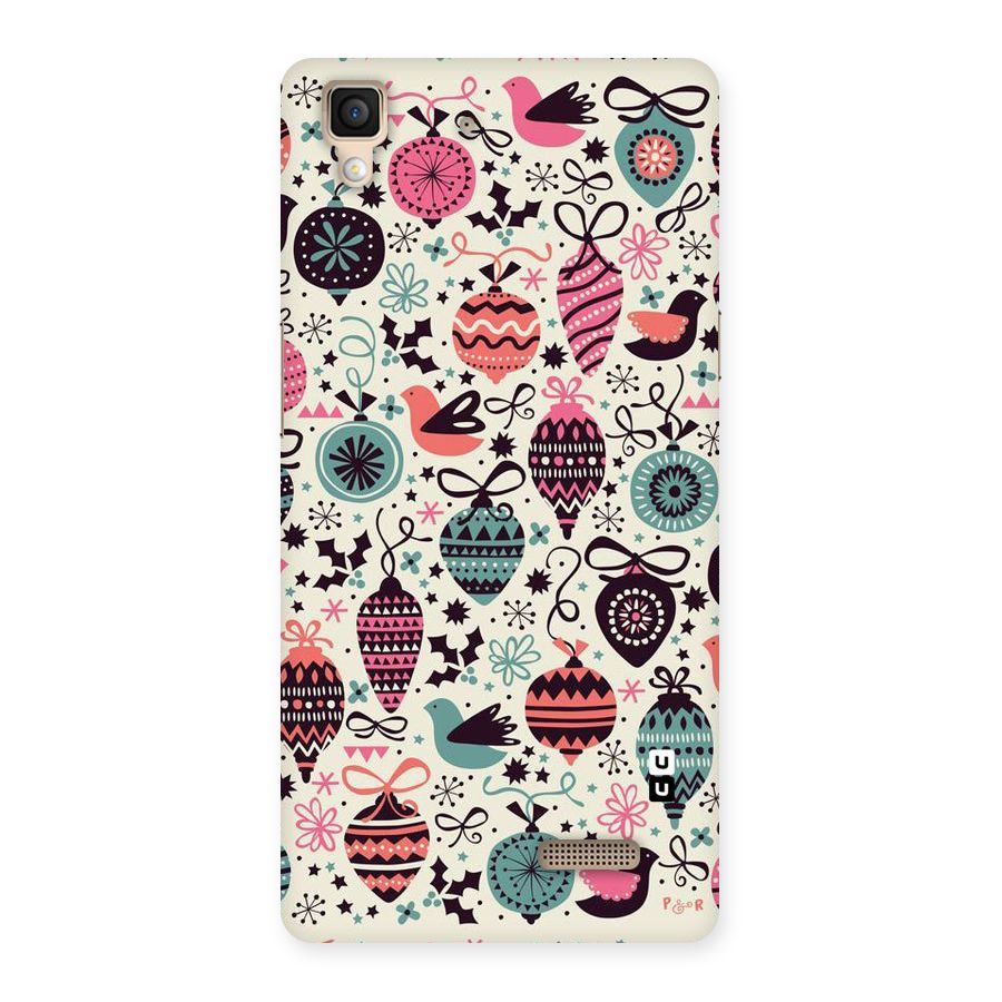Celebration Pattern Back Case for Oppo R7