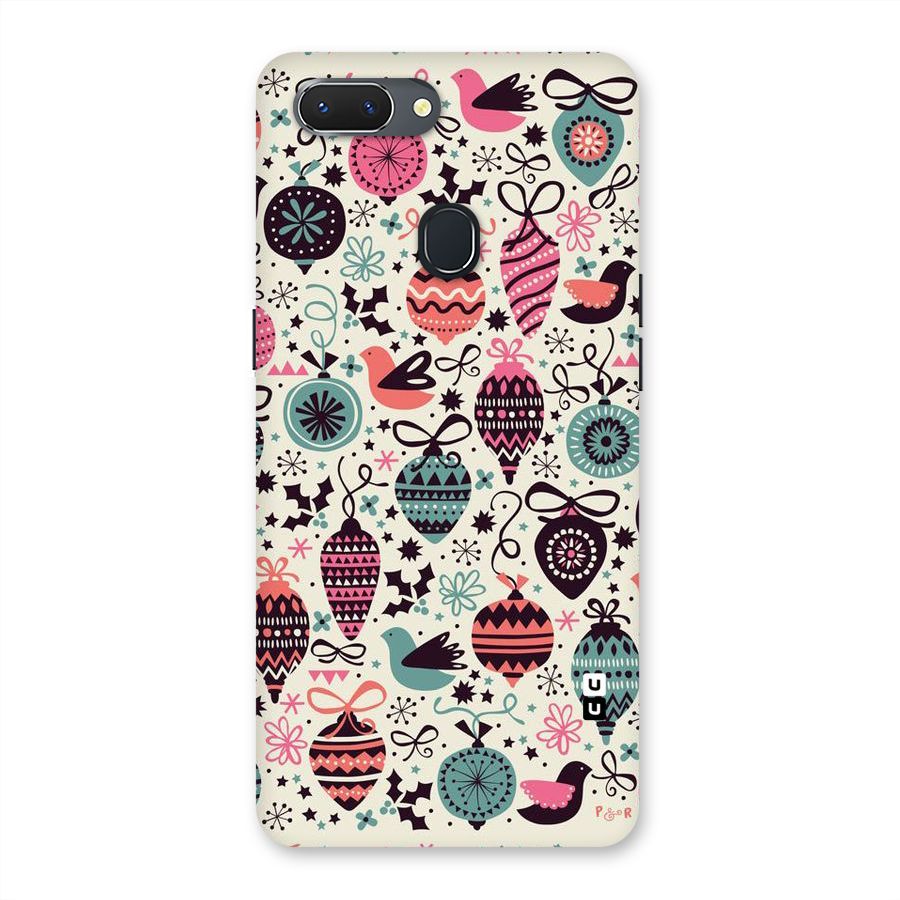 Celebration Pattern Back Case for Oppo Realme 2