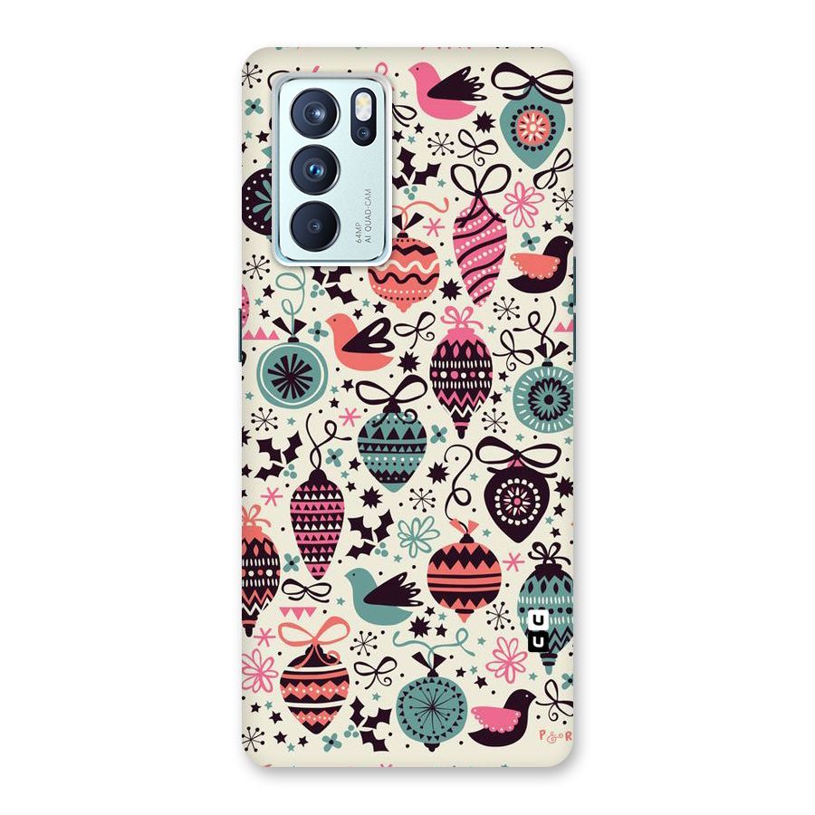 Celebration Pattern Back Case for Oppo Reno6 Pro 5G