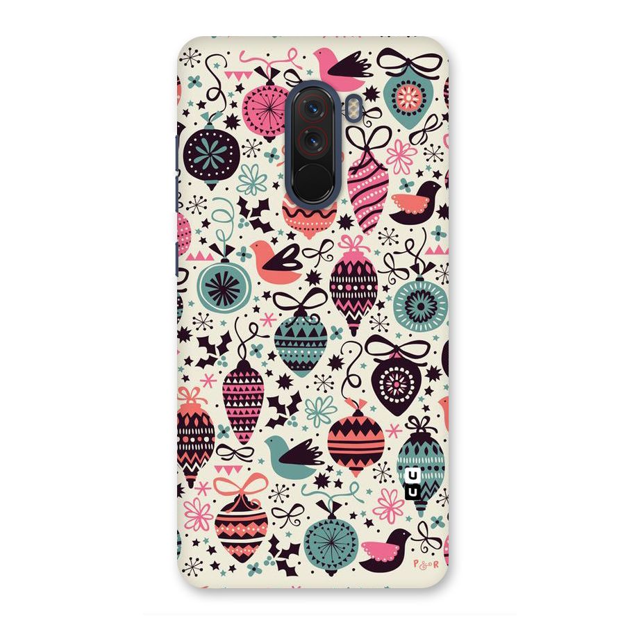 Celebration Pattern Back Case for Poco F1
