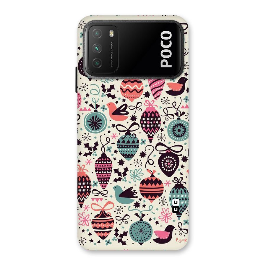 Celebration Pattern Back Case for Poco M3